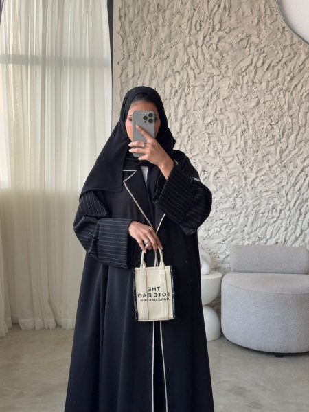 014 - daily black stripped wear