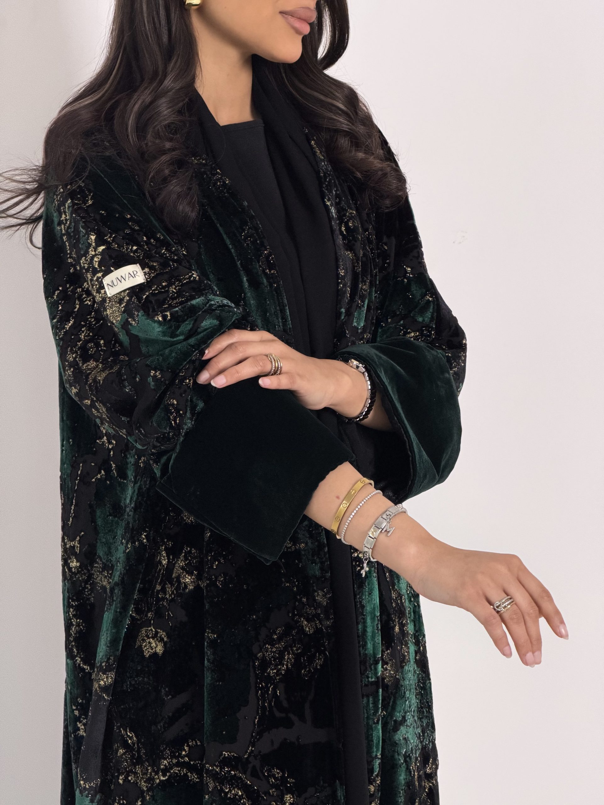 splashes of green&gold